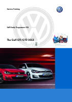 VW - SSP 521 The Golf GTI GTD 2013 